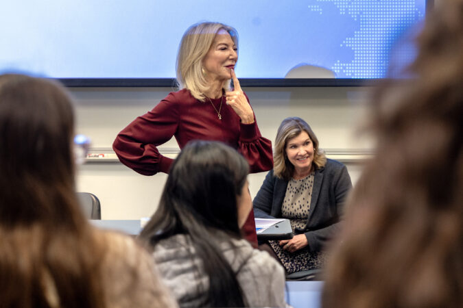 Amy Gutmann, once Penn president, is teaching again. Here’s what it’s like to be her student.
