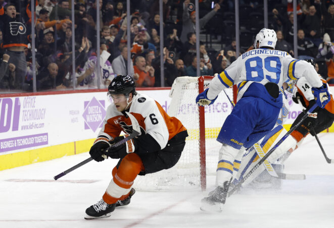 Travis Sanheim scores game-winner to cement Flyers’ 3-2 OT comeback victory vs. Blues