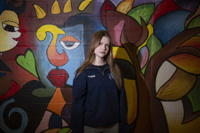 This teen fled war in Ukraine for a new life in Philly. Now she’s at the top of her class.