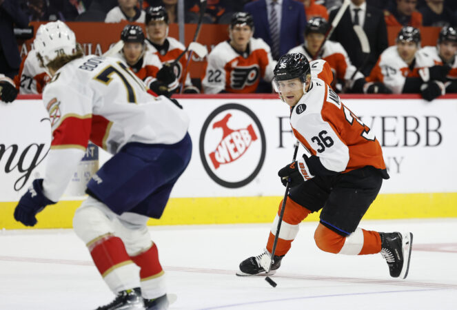 Emil Andrae’s improved consistency is what forced the Flyers to loan Adam Ginning to the AHL