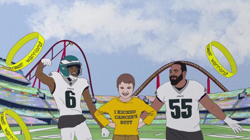 How the Eagles are helping this ‘childhood cancer warrior’ show other kids they’re not fighting alone