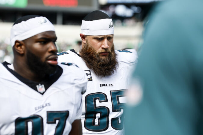 Lane Johnson’s absence means more ‘bleep show’ offense for Eagles; Nakobe Dean inspires