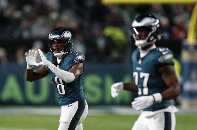 The Eagles’ secondary is healing quickly. Adoree’ Jackson is set to return against the Bears.