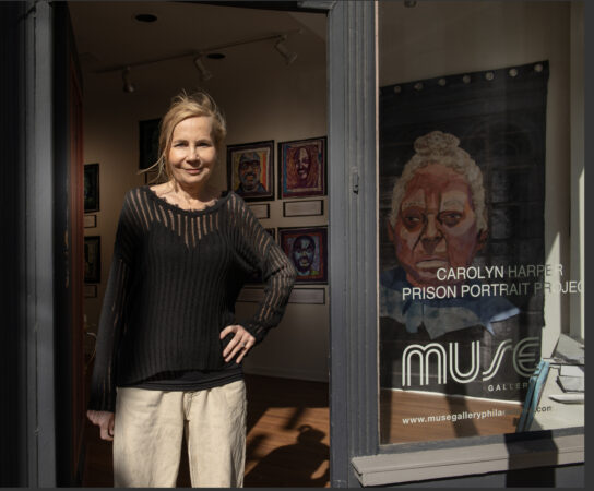 An artist started befriending strangers in Pa. prisons. Now she is turning them into artwork.