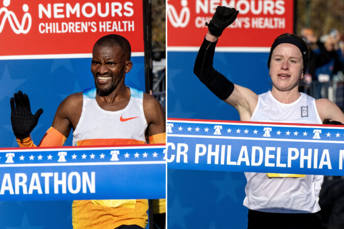 Philadelphia Marathon champions include Connecticut woman and South African man
