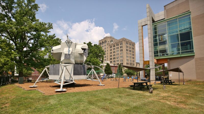 Why the lunar module is leaving the Franklin Institute