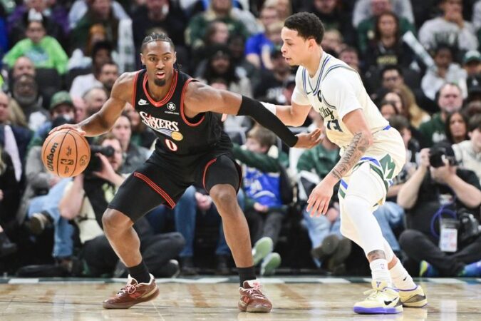 Tyrese Maxey scores career-high 54 points as Sixers outlast Bucks 123-114 in overtime