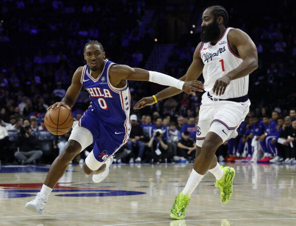 Tyrese Maxey ghosted, then roasted James Harden in a battle of brothers