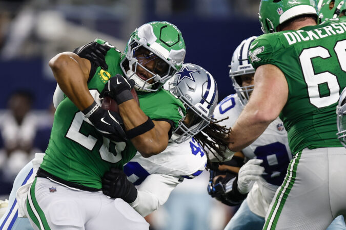 Saquon Barkley thinks he’s ‘in a little funk’ as the Eagles fail to put a big lead away in Dallas