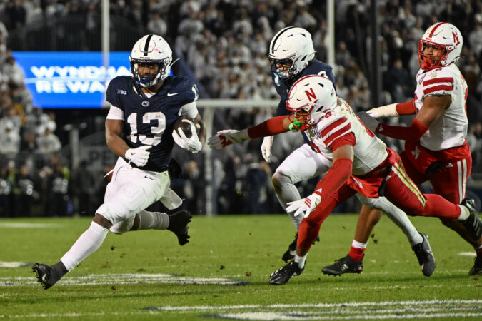 Kaytron Allen’s record-breaking game highlights Penn State’s rout of Nebraska; support grows for Terry Smith