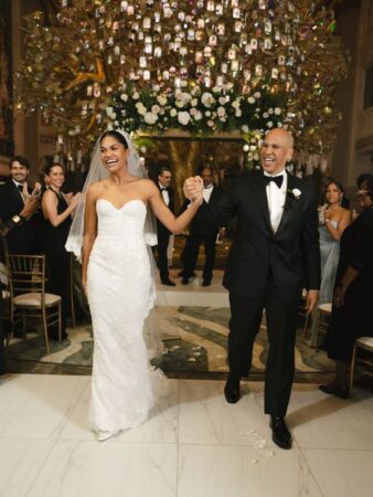 N.J. Sen. Cory Booker ties the knot with girlfriend Alexis Lewis