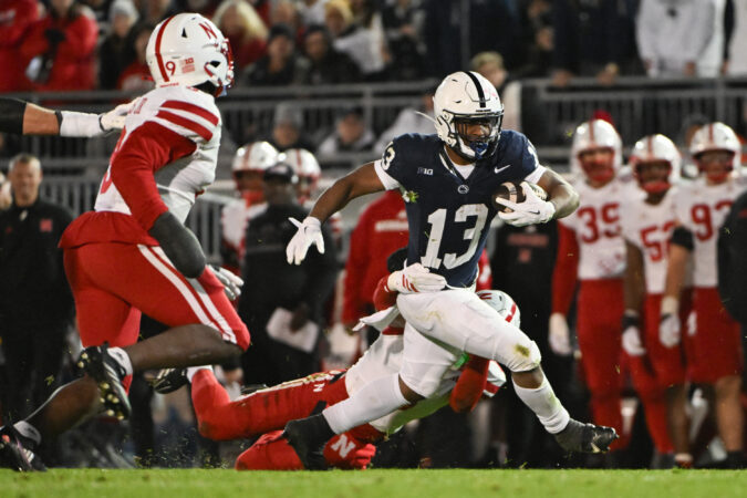 Kaytron Allen becomes Penn State’s career rushing leader as Nittany Lions pound Cornhuskers 37-10