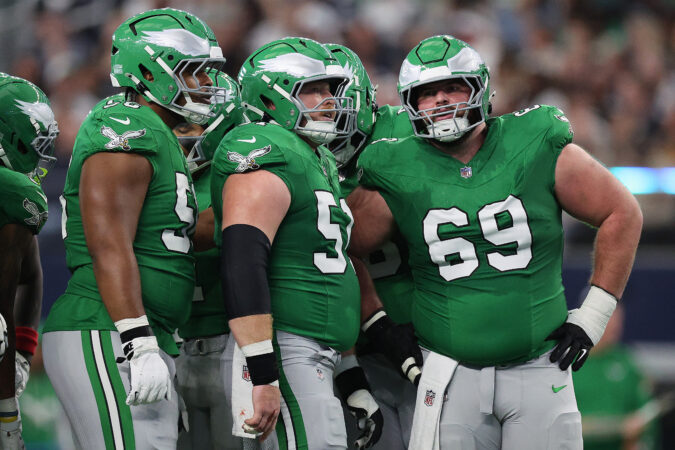 Banged-up offensive line and inability to run is ‘crippling’ Eagles offense, according to Jason Kelce