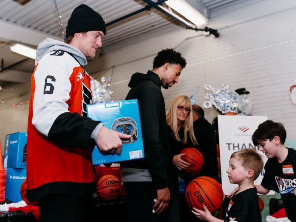 Flyers, Sixers team up to deliver $15,000 worth of equipment to Kensington recreation center: ‘I love giving back’