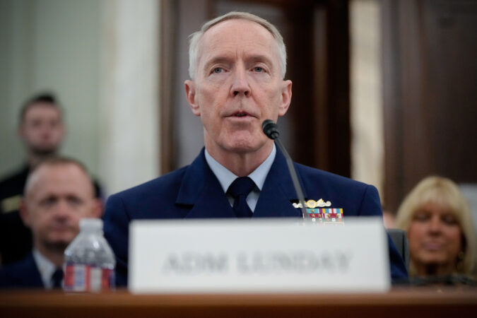 Senators freeze Coast Guard admiral’s promotion over swastika, noose policy