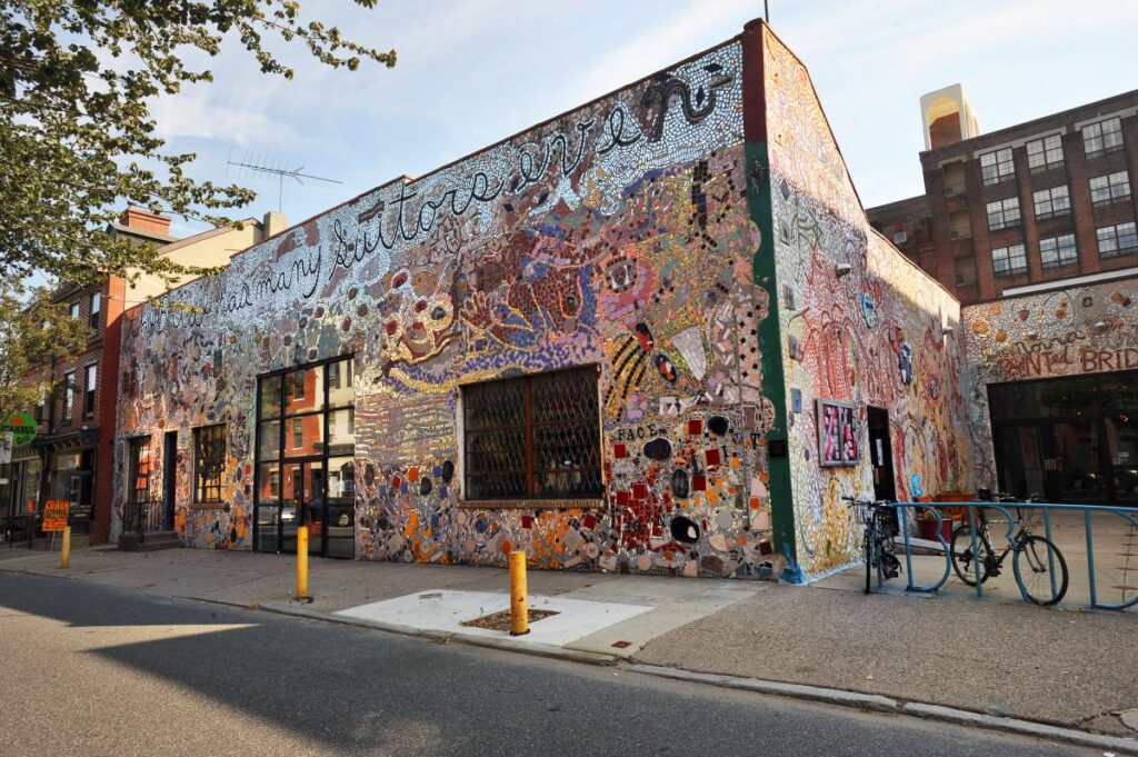 Exterior of Painted Bride Art Center in Philadelphia in September 2010.