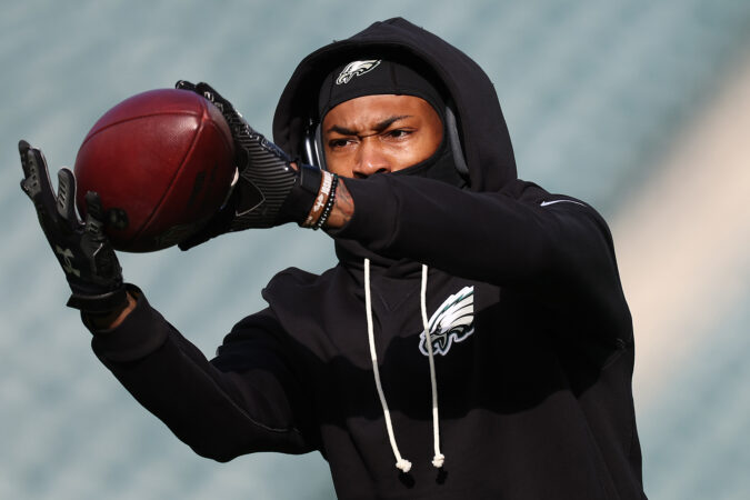 In 2025, Philadelphians couldn’t stop googling DeVonta Smith, 6-7, and Taylor Swift