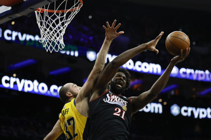 Without Tyrese Maxey, vintage Joel Embiid appears in Sixers’ win over Pacers: ‘I will if I have to’