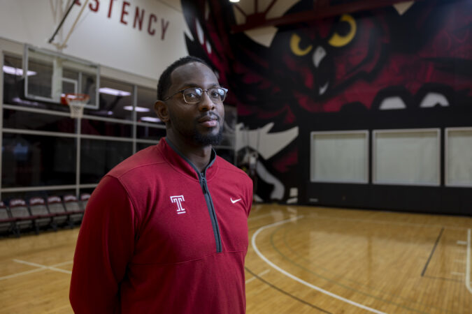 Dhamir Cosby-Roundtree was added to coach Adam Fisher's staff as a the director of player development this offseason.