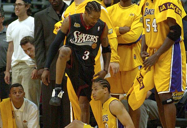 Tyronn Lue, current Sixers remember the iconic Allen Iverson step-over: ‘It couldn’t have happened any better’