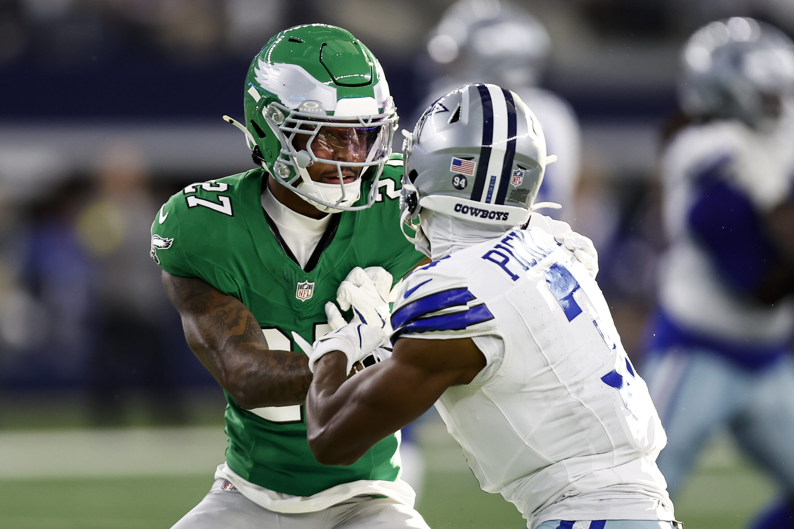 Second-year-pro Quinyon Mitchell has become one of the least-tested cornerbacks in the league this season.