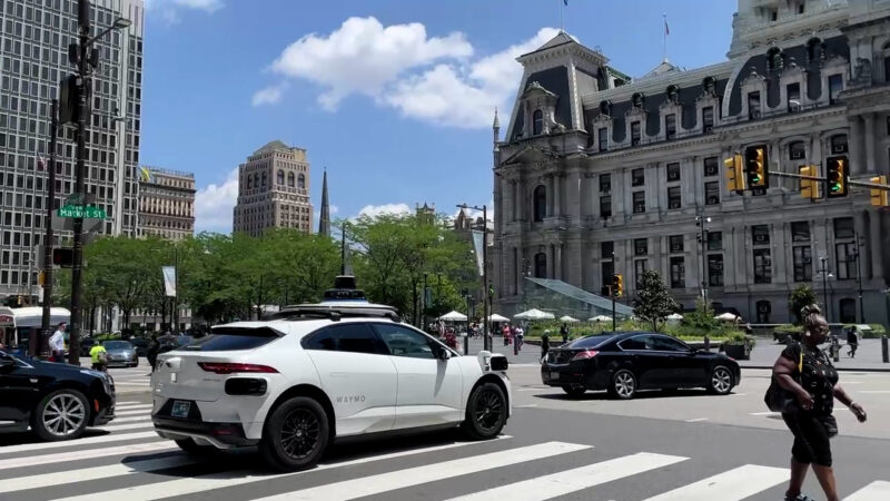 Waymo starts self-driving tests in Philadelphia for its robo-taxi service