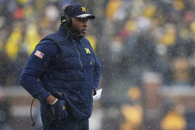 Former Michigan football coach Sherrone Moore is jailed, hours after he was fired due to an ‘inappropriate relationship’ with a staff member