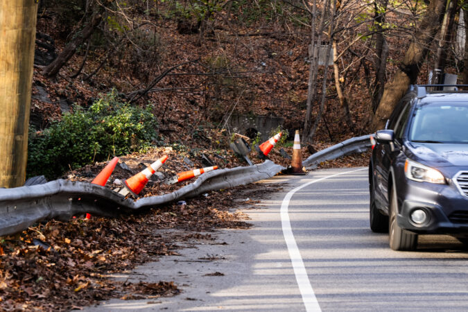A man died driving on Northwest Philly’s winding, wet roads. The neighborhood has tried addressing the danger for decades.