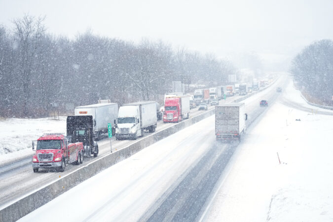 The first big snowstorm of the winter hits the Northeast, but not Philadelphia