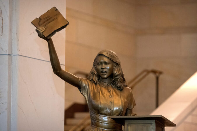A statue of a civil rights activist who spent much of her life in Philly now stands in the U.S. Capitol