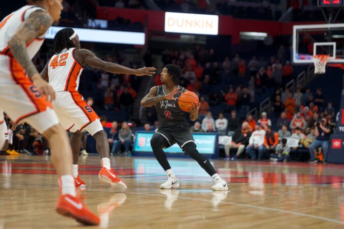 Despite its rebounding efforts, St. Joe’s shooting woes prove costly in loss to Syracuse