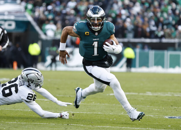 ‘That was amazing:’ Return of Jalen Hurts as a runner — and run-heavy offense — is the Eagles’ winning formula