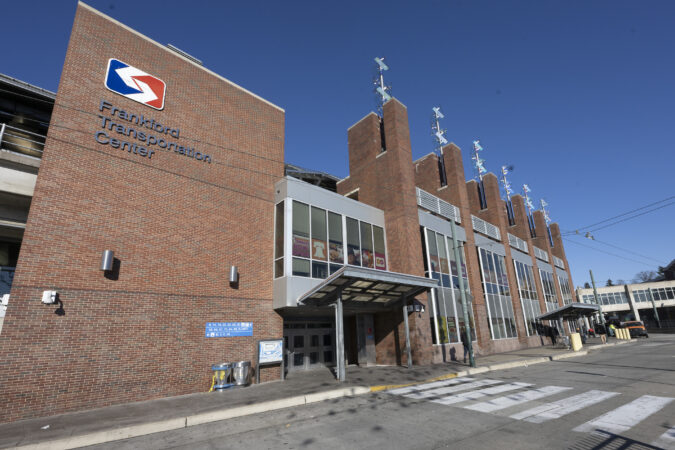 Two men were shot at the Frankford Transportation Center