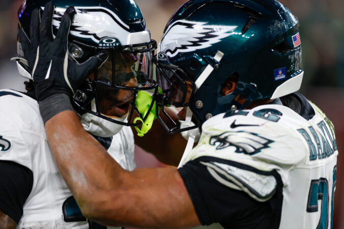 Eagles grades: Defense sound, offense fine, special teams shaky vs. Commanders