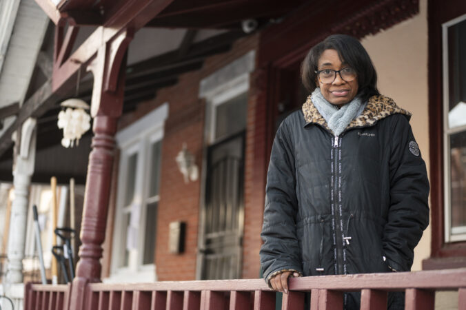 Kia Wilson poses for a portrait in front of her home in Germantown on Monday, Dec. 15, 2025.
