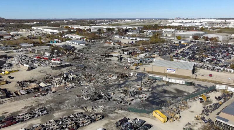 A scrapyard worker injured in the UPS plane crash dies on Christmas, raising deaths to 15