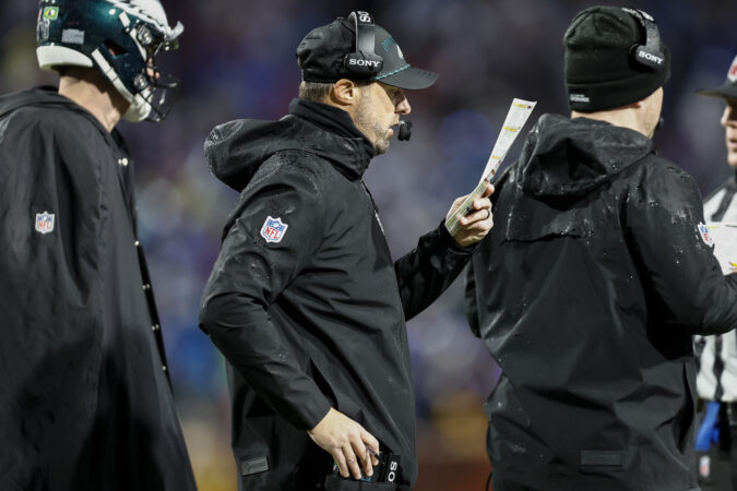 Kevin Patullo on struggles of Eagles offense: ’It never comes down to one thing.’