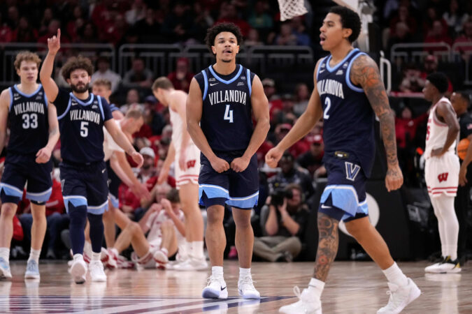 Villanova tops Wisconsin in overtime to close out nonconference play on a high note