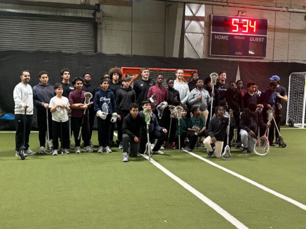 Wings’ clinic with Harlem Lacrosse gives middle schoolers an opportunity to learn from professionals