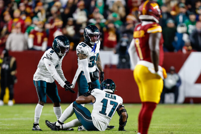 Nakobe Dean is ‘iffy’ for the Eagles this week; Does Jalen Carter’s return impact Brandon Graham?