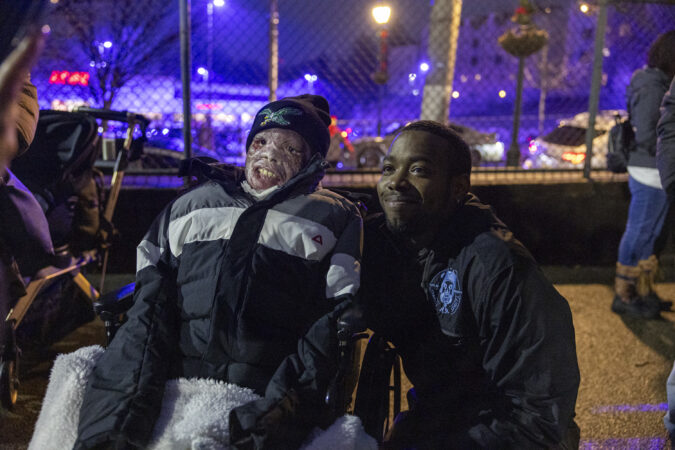 10-year-old boy severely burned in Northeast Philadelphia plane crash reunites with bystander who saved him