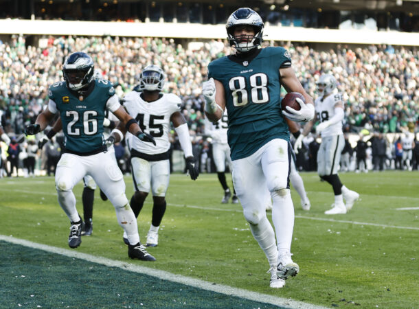 Eagles’ shift to passing more in the red zone has led to more successful trips: ‘You can be creative’
