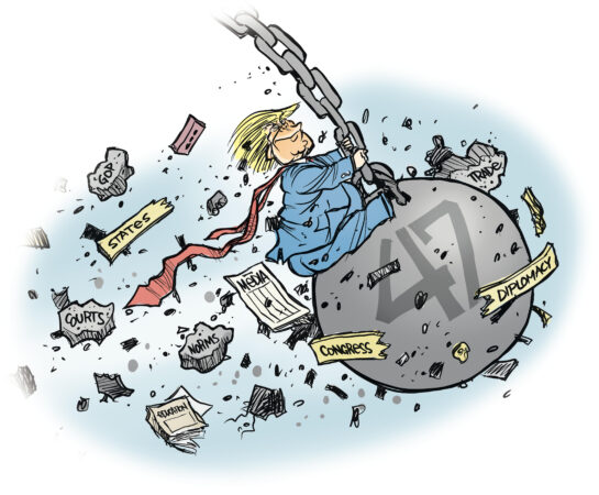 Trump’s failing 2025 performance reminded voters he’s unfit for office | Editorial