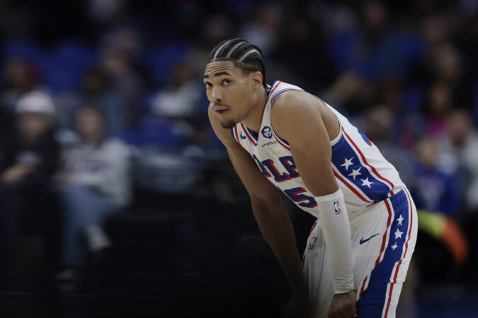 Sixers waive rookie two-way guard Hunter Sallis after loss to the Nets