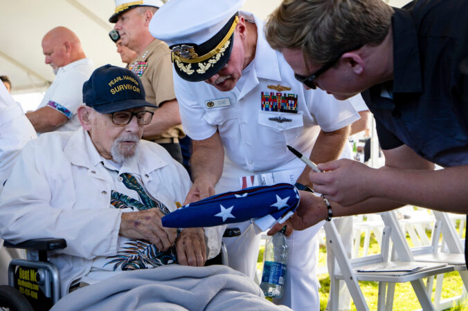 Ira ‘Ike’ Schab, 105, one of last remaining Pearl Harbor survivors