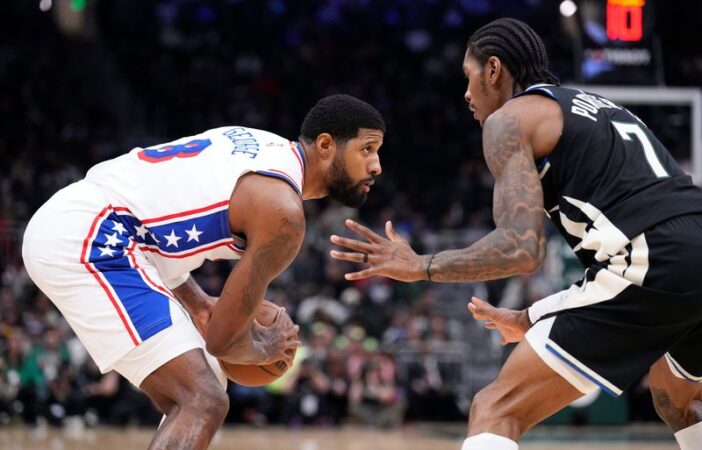 Paul George winds back clock with vintage performance against Bucks: ‘I feel like myself again’
