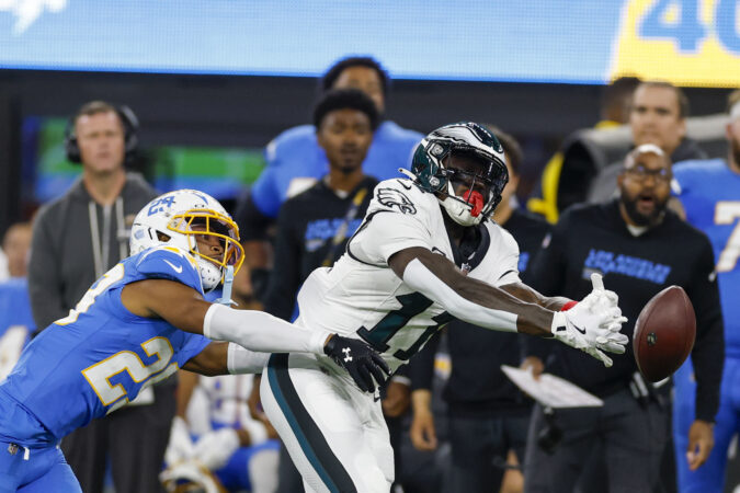 A.J. Brown ‘wasn’t great when it mattered’ as key drops doomed the Eagles in loss to Chargers
