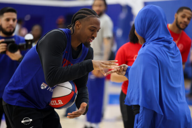Sixers utilize six-game homestand to connect with the community during MLK Day weekend