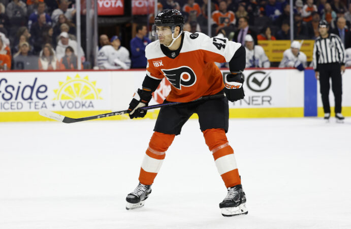 Noah Juulsen is the next man up for the banged-up Flyers; Scott Laughton returns ‘home’ to Philly