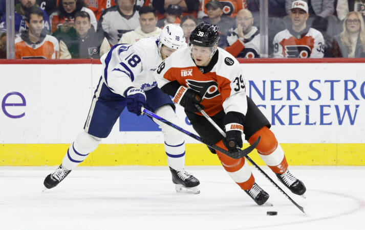 Why has Matvei Michkov been playing his less-favored left wing? Here’s what Rick Tocchet had to say